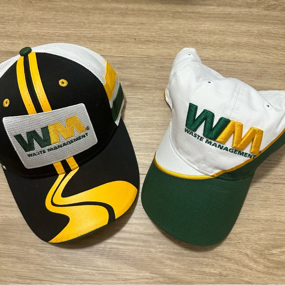 New waste management cap hat bundle